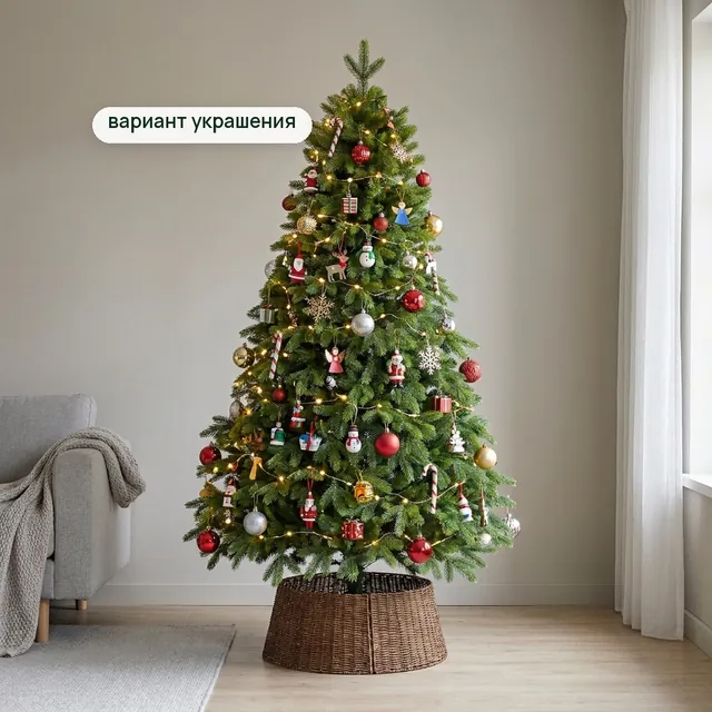 Альпийская люкс — вариант украшения