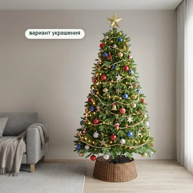 Альпийская — вариант украшения